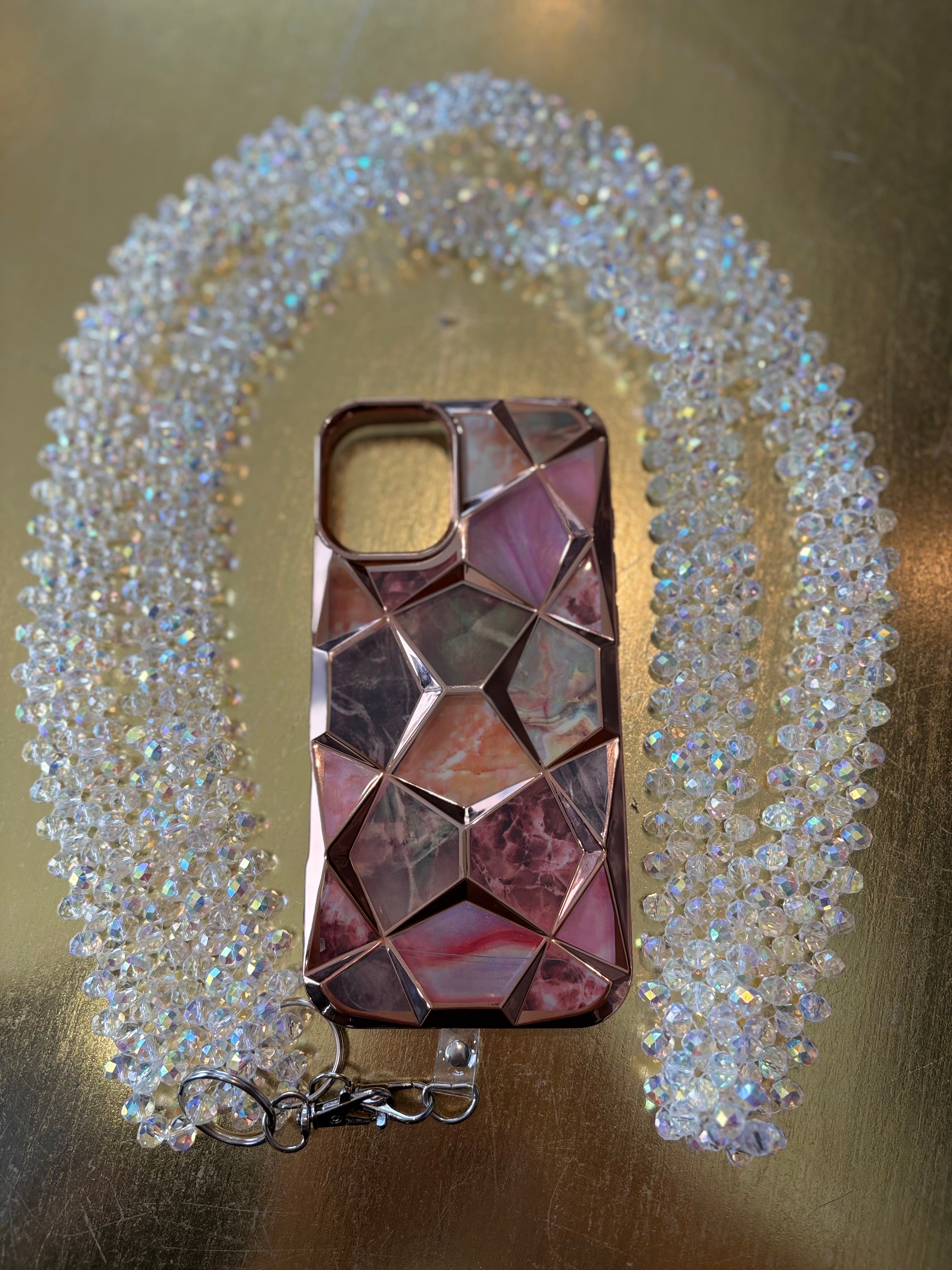 Glass Bead Phone Strap